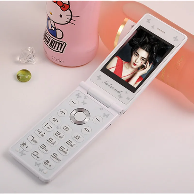 KUH D11 с героем из мультика Флип чехол для телефона Dual SIM карты MP3 MP4 рекордер женщин