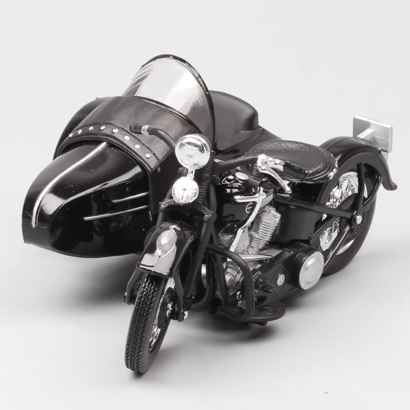 1:18 maisto классика Винтаж 1948 FL Panhead sidecar велосипед литье под давлением три колеса масштаб мотоцикл автомобиль игрушка Миниатюрная модель дети