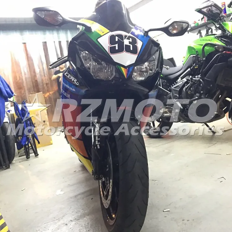 ABS мотоцикл обтекатель комплект для HONDA CBR1000RR 2012- год кузов литья под давлением Магазин № 0988