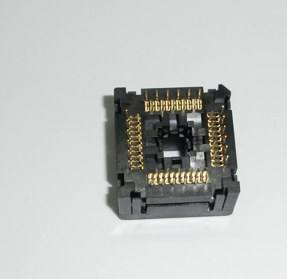 PLCC44 IC120-0444-306 PLCC Yamaichi IC Тесты burn-в гнездо адаптера Программирование 1,27 мм Шаг Live-ошибка