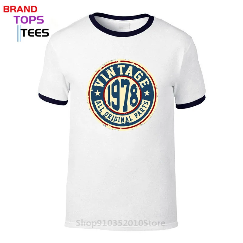 Camisetas Ретро стиль классический 40 й подарок на день рождения 1978 все оригинальные
