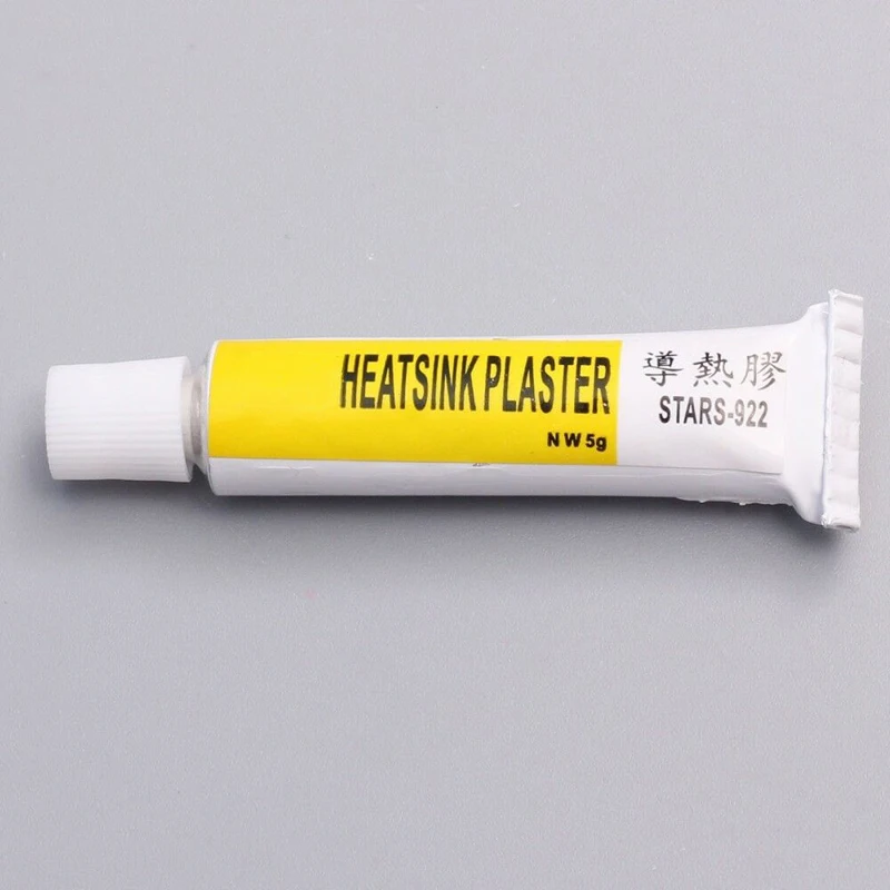 5pcs 5g Thermal Pads Conductive Heatsink Plaster Viscous Adhesive Glue For Computer Components Cooler Radiator Cooling