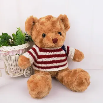 

Teddy Bear Stuffed Animal Cute Teddy Bear Plush Toy Super Soft Animal Doll for Kids Christmas JS22