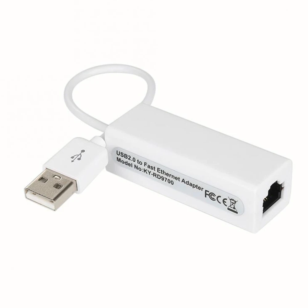 

USB Ethernet адаптер 10 Мбит/с сетевая карта RJ45 USB C Lan для Windows 7/8 ноутбук компьютер D9700 USB проводной Интернет-кабель