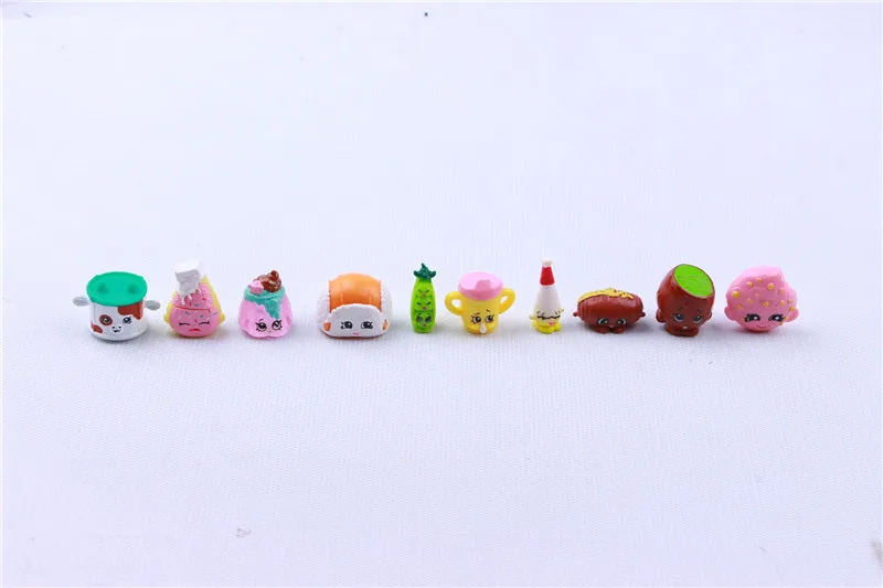 Neue 50 stücke Mix Mini Möbel Lebensmittel Obst Puppen Pretend Play Shop Saison 1 2 3 4 5 6 7 action-figuren Spielzeug Kinder Mädchen Gif – Detail 6