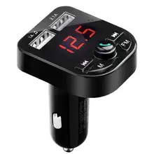 Автомобильный комплект Bluetooth MP3-плеер с функцией громкой связи беспроводной fm-передатчик двойной USB автомобильные аксессуары