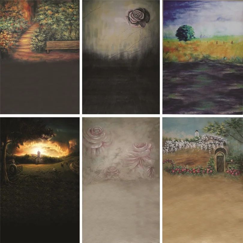 Nitree Виниловый фон для фотосъемки реквизит картина маслом стиль фотостудия дети