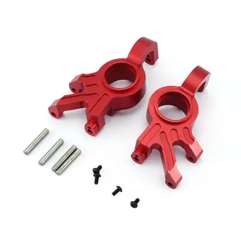 

2 Pcs CNC Steering Hub Swing Arm Axle Hub Steering Linkage for TRAXXAS 1/5 X-MAXX Monster Truck Car Parts Accessories