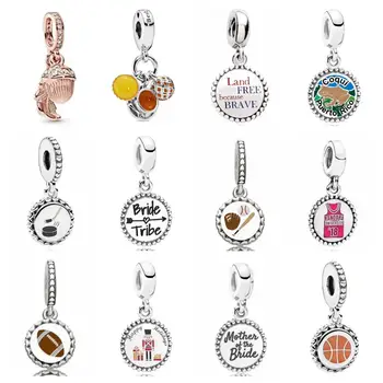 

PDB DZ 47 Original 925 Sterling Silver Limited Edition Charm Pendant for DIY Bracelet Necklace Women Jewelry Gift Free Shipping