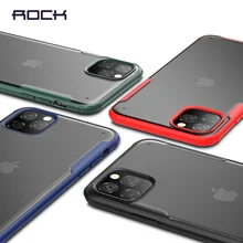 Матовый чехол ROCK для iPhone 11 pro max XS XR, защитный чехол для iPhone 7 8 Plus, чехол для задней панели мобильного телефона s, чехол