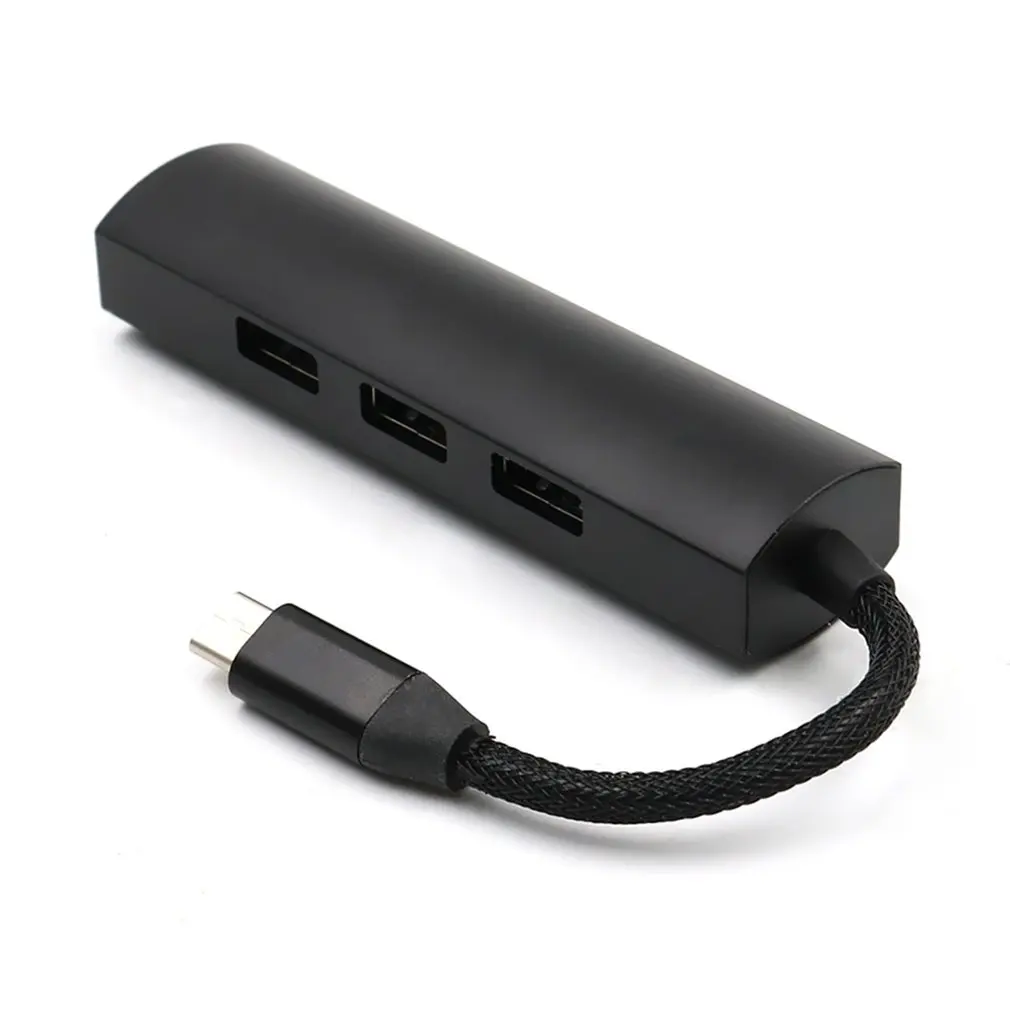 4 в 1 Многофункциональный Тип C к usb-хаб портативный размер type C к 4 USB 3,0 концентратор удлинитель адаптер подходит для ноутбуков