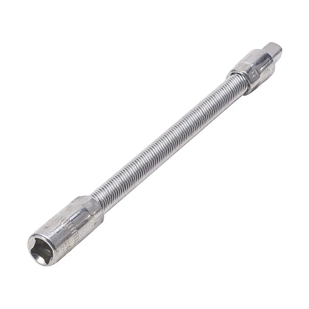 150mmx1pcs Горячая 1/" диск покрытие 45# углеродистая сталь гибкий удлинитель 150 мм Длинный Трещоточный ключ розетки авто инструменты 1 шт./3 шт - Цвет: 150mmx1pcs