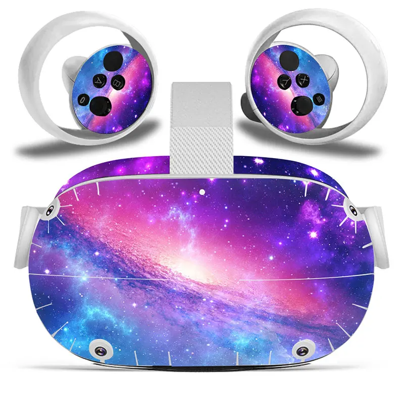 Sky design for Oculus Quest 2 VR Sticker Headset Virtual Reality Decals Protective PVC Skin for Oculus Quest 2 VR skin sticker 