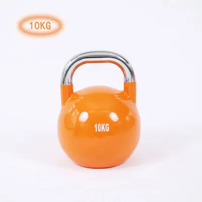 MIYAUP Color Steel Competitive Kettlebell 10kg/20kg Competition Kettlebell  Rack Set Personal Training Equipment - AliExpress