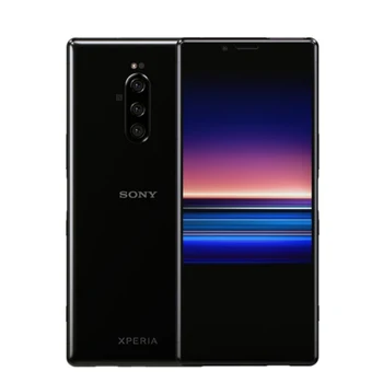Перейти на Алиэкспресс и купить Новый мобильный телефон Sony Xperia 1 J9110 6,5 дюйм6 ГБ ОЗУ 128 Гб ПЗУ Восьмиядерный процессор Snapdragon 855 Android 9 IP68 водонепроницаемые телефоны с двумя sim-карта...