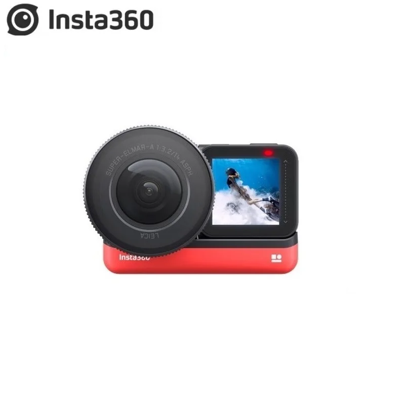 Спортивная Экшн камера Insta360 ONE R Новая Водонепроницаемая видеокамера с широким