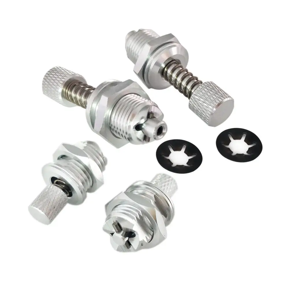 2pcs/set Heavy Duty Aluminum Cowl Lock set Push Button Latch Locks For RC Boat Model 22x10mm 42x12mm | Игрушки и хобби