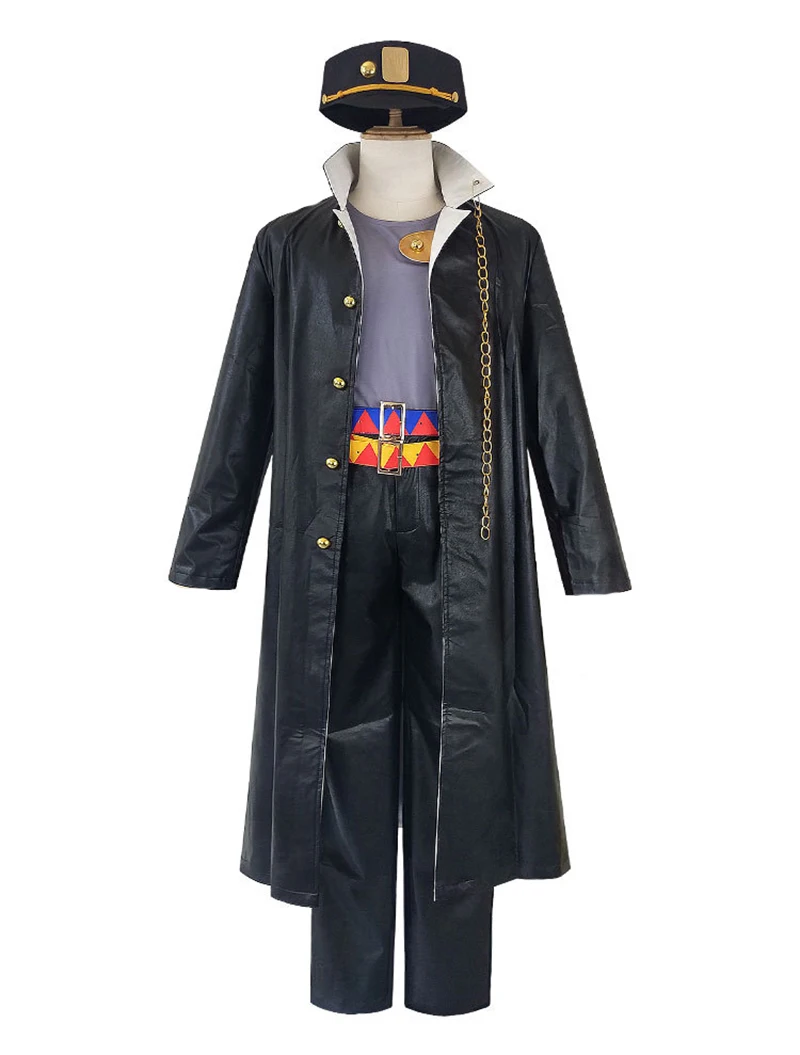 

JOJO JoJo's Bizarre Adventure Kujo Jotaro Cosplay Costume Halloween Uniform