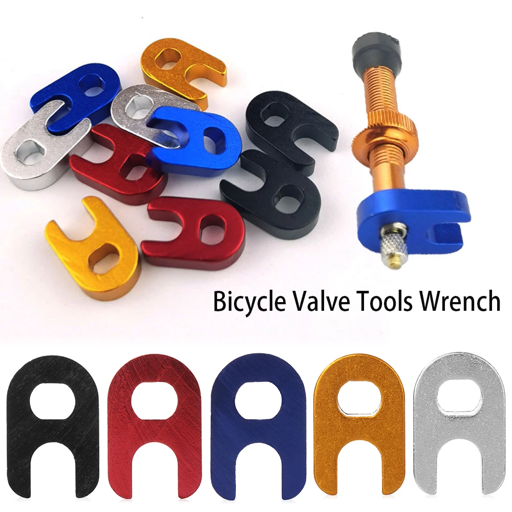 1PC Multifunction Bike Tire Valve Tool Valve Core Disassembly Installation Wrench Part MTB Road Bike Portable Repair Accessories bicycle valve tool