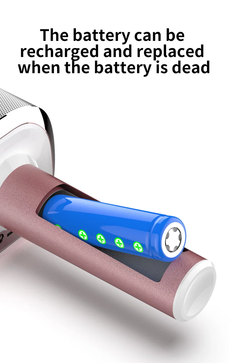 H31 студийная запись ручной профессиональный беспроводной Bluetooth караоке домашний микрофон для вечеринки Пение-рекордер динамик KTV пение
