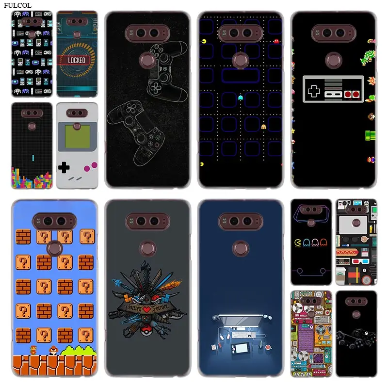 

Phone Case For LG G6 Q7 Cover For LG G6 G600 Q6 K8 K10 2017 K8 K9 K10 2018 V20 V30 G5 G7 G4 G3 Tetris Machine