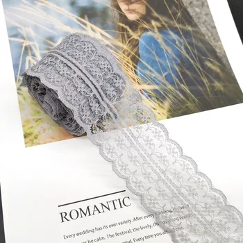 

10m/lot Lace Trim Fabric Lace Ribbon Wedding Decoration Handcrafted Embroidered Lace Sewing Clothes DIY Craft Supplies
