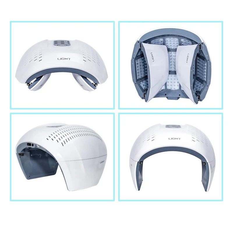  LED by Photon Machine 7 Color led light therapy mask skin care photonizer Spa acne anti-wrinkle red - 4000320377531