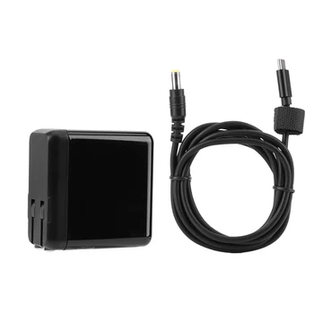 

Power Adapter PD45W Fast Charging Type-C to DC5525 Data Cable US Plug AC100-240V.