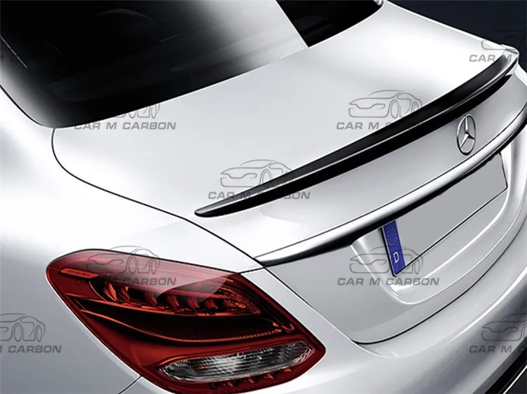 C Класс W205 заднее крыло подходит для C-CLASS C63 P-style карбоновое заднее крыло 14-16y