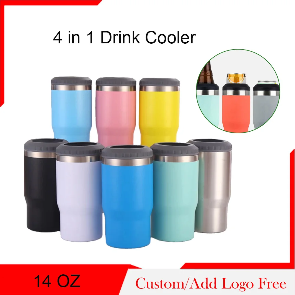 4 in 1 Vacuum Insulated Stainless Steel Beer Bottle Cold Keeper, Can Cooler,  Bottle Holder for Women/Men,Christmas Gift - AliExpress