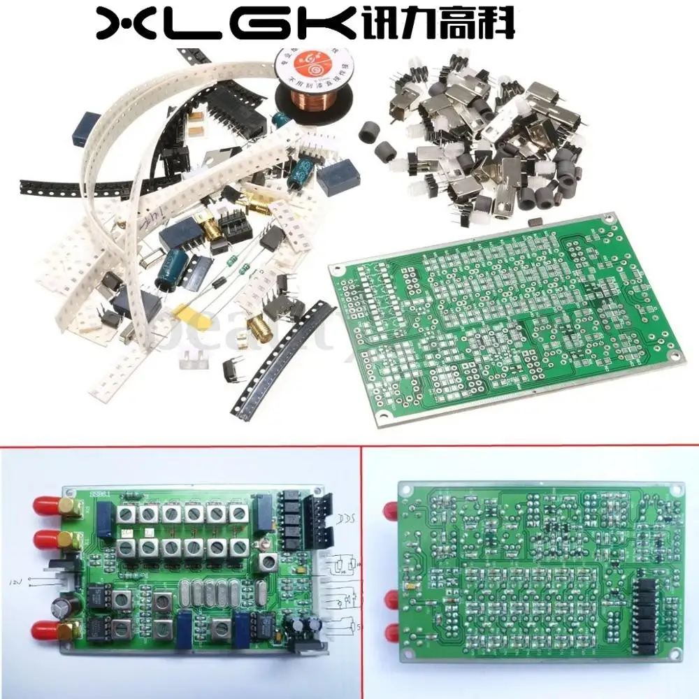 Новый 6-полосный HF SSB коротковолновый радио радиоприемник плата DIY наборы |