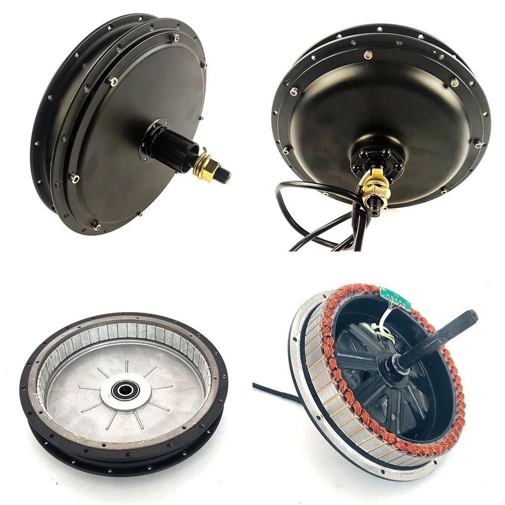 US $130.26 RICETOO Electric Bicycle Conversion Kit 48V 1500W Rear Cassette Wheel Motor with Optional 20700CDisplayThrottlePAS Ebike