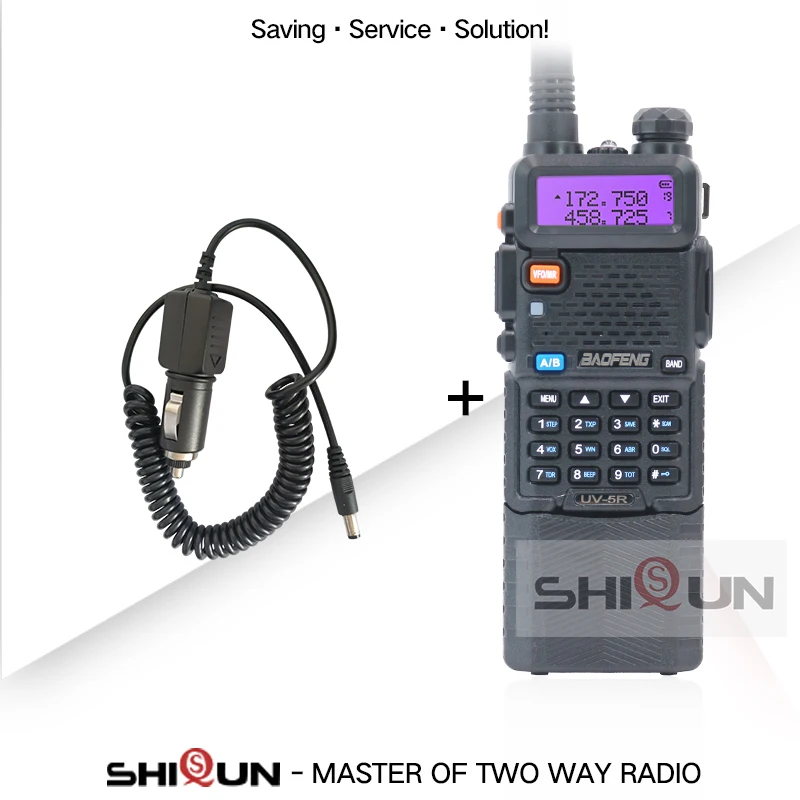 Upgrade 8W Baofeng UV-5R Walkie Talkie 3800mAh Battery Dual Display Dual Band Baofeng UV5R Portable UHF VHF Two Way Radio UV 5R target walkie talkie Walkie Talkie