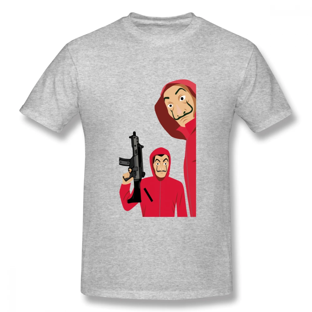 La Casa De Papel Galaxy Prime Casual O-Neck Men's Basic Short Sleeve T-Shirt 100% Cotton Tee Shirt Printed men clothes 2019