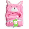 2024 New Flannel Baby Blanket 3D Animal 3D Cloak Children's Cartoon Bathtowel 4