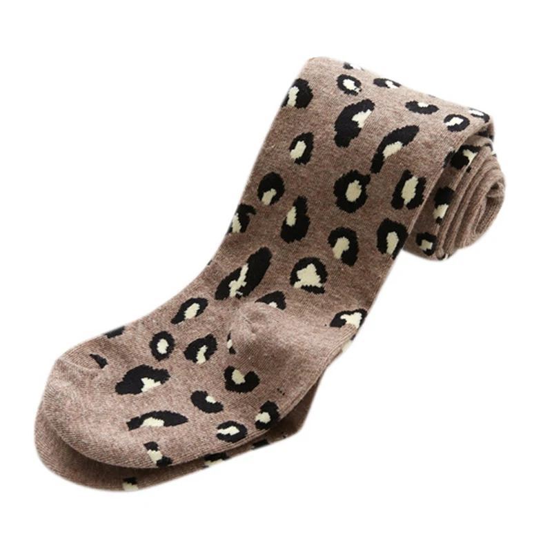 

Children Cute Stretchy Leggings Baby Girls Clothes Autumn Toddler Soft Pants Leopard Print Trousers Bottoms