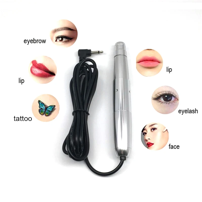 Pro-Silver-Permanent-Makeup-Machine-Nouveau-Pen-With-Wire-Kits-With-Swiss-Motor-Permanent-Makeup-Tattoo-Power-Supply-For-Tattoo-Artist_14