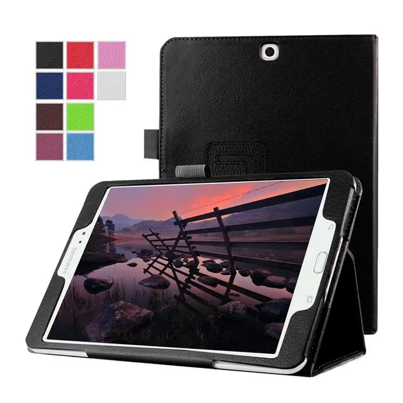 Чехол защитный магнитный для планшета Galaxy Tab S2 9 7 дюйма Ультратонкий флип-чехол из