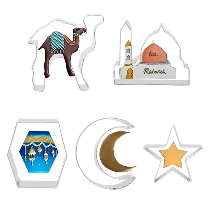 Eid Mubarak - Cortadores De Galletas De Ramadán, Molde Islámico