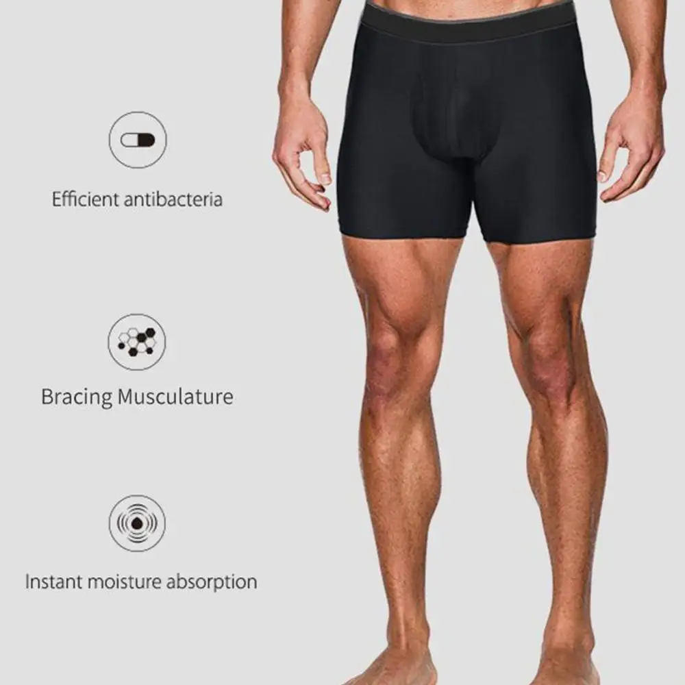 Men Sports Compression Short Run Tights Quick Dry Gym Fitness Sports Leggings Running Shorts Male Underwear