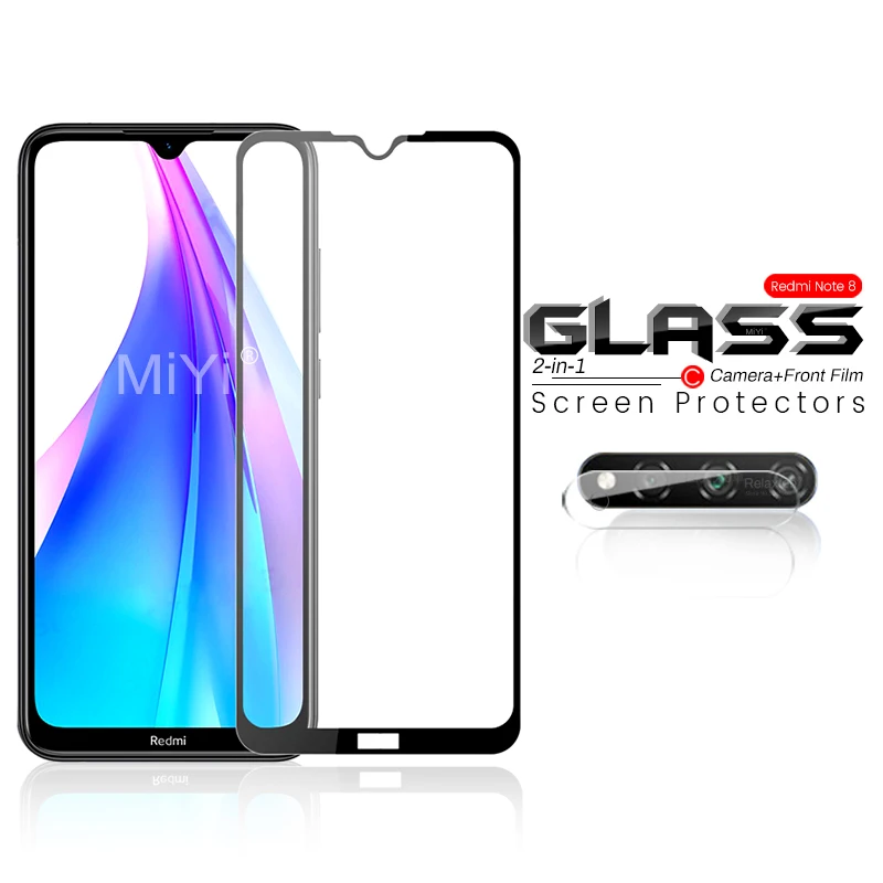 Защитная пленка 2 в 1 для xiaomi redmi note 8 t note8t t8 стекло камеры xiomi mi note8 pro not8 not 8pro