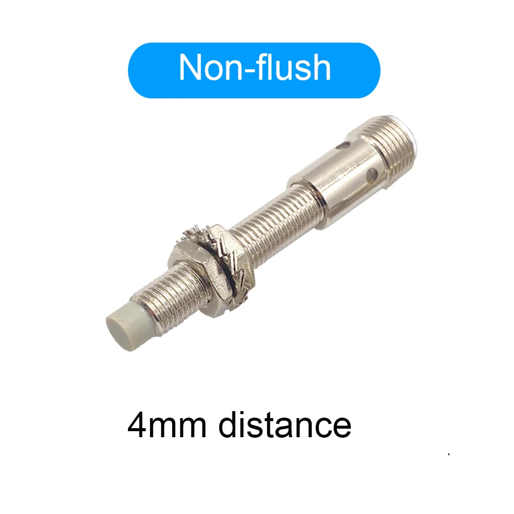 Cloweit IP65 M8 Inductance Proximity Sensor NPN PNP DC10-30V 4pin M12 Connector Cylindrical Metal Approach Switch LJ8A3 Serie light timer switch Wall Switches