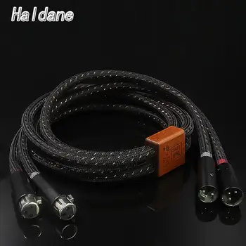

Haldane Pair HIFI KS1001 XLR Balance Cable Hi-end XLR Cable 2 XLR Male to 2 XLR Female Cable Balance line Cord for KIMBER