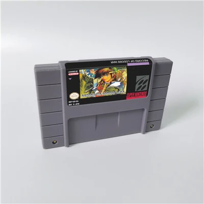

Record Of Lodoss War - RPG Game Card US Version English Language Battery Save