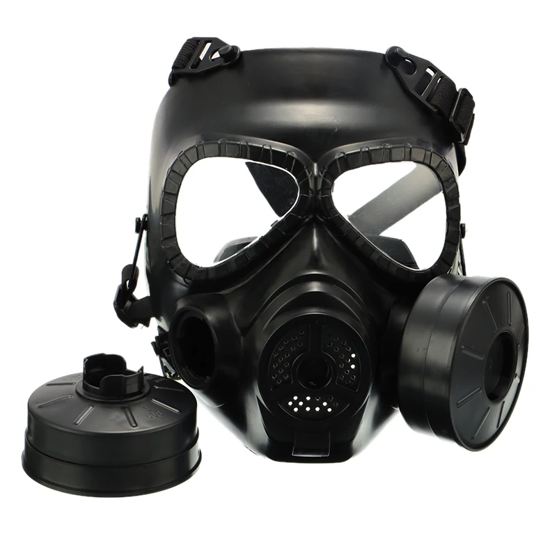 

Adjustable Impact Resistant Protective Gas Masks M04 Mask for Cs Field Outdoor Games Faceguard for Various Games Eyes Protection