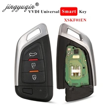 Jingyuqin XSKF01EN Keyless Go Universal Smart Key Met Proximity Functie Voor VVDI2 Vvdi Key Tool Vvdi Mini Key Engels Versie