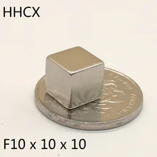 100 pçs/lote Ímã 10x10x10 N35 Ímã 10*10*10 Ímãs 10 x 10 x 10 para moto