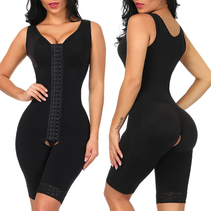 Waist Trainer Body Shaper Tummy Slimming  Bbl Fajas Colombianas Post  Surgery - Fajas - Aliexpress