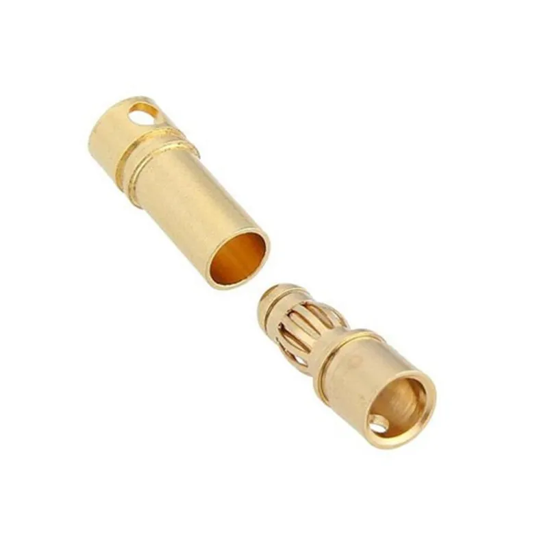 

20Pcs/Lot 2.0mm 3.5mm Gold Bullet Banana Connector Plug for ESC Lipo RC Battery (10 Pair)