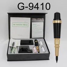 Тайвань G-9410 постоянный макияж бровей насадка для татуировочной машины комплект с G9410 иглы и иглы Советы ЕС или США Вилки